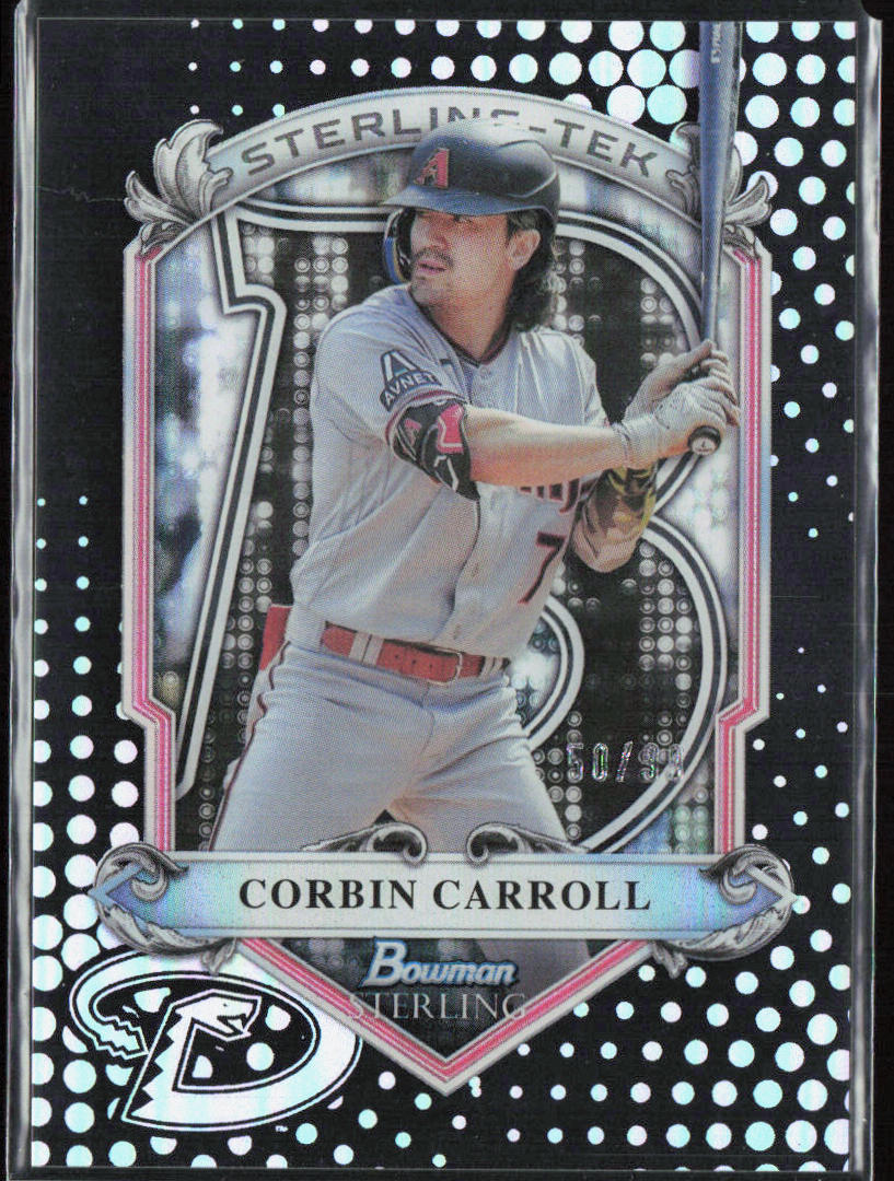 Corbin Carroll 2024 Bowman Sterling #ST-23 Sterling-Tek /99