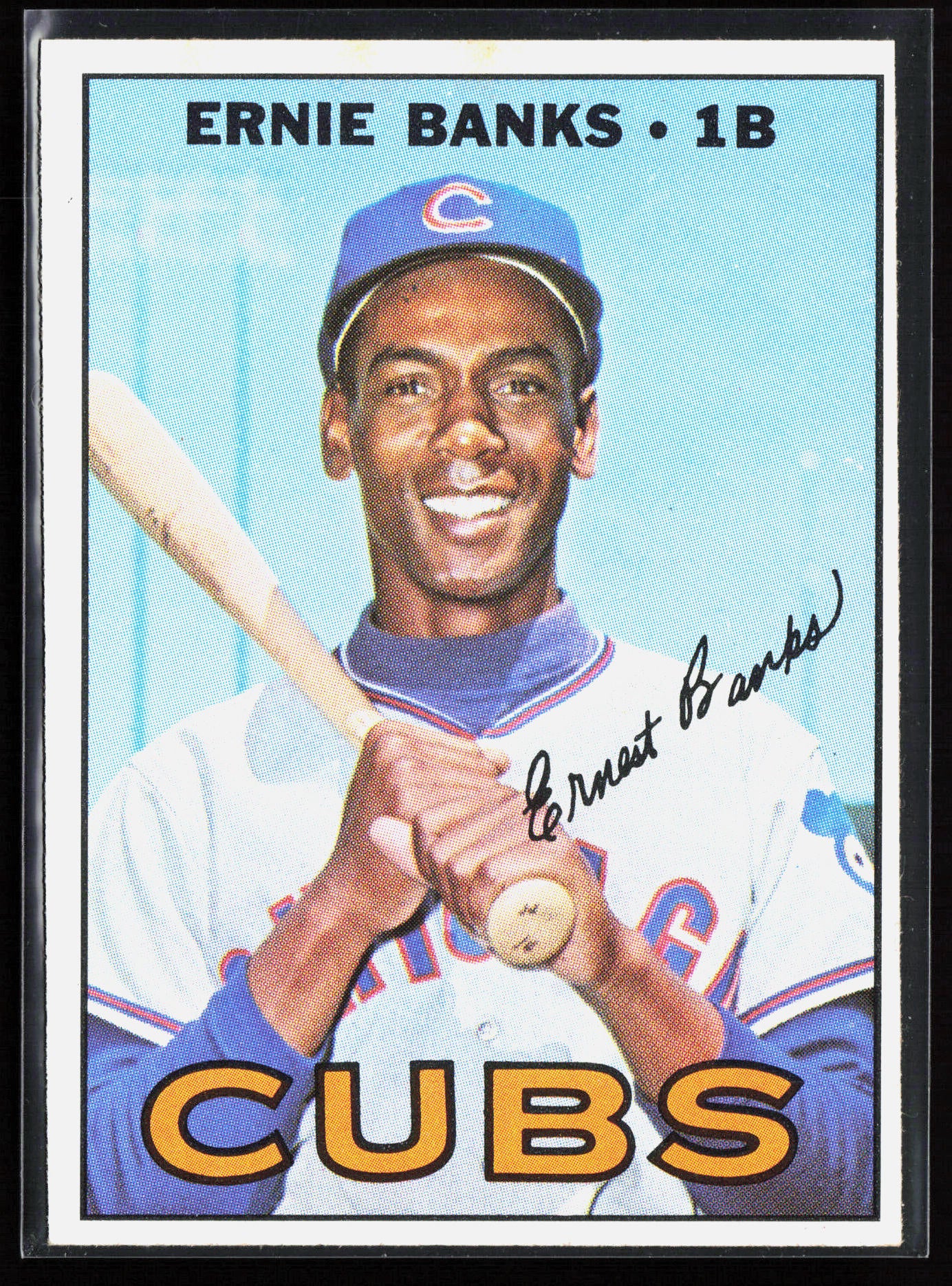 Ernie Banks 1967 Topps #215 VG-VGEX
