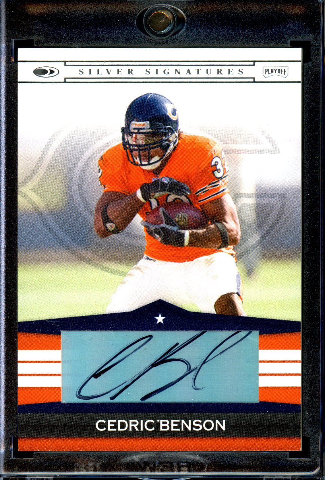 Cedric Benson 2008 Donruss Playoff Silver Signatures #SS-CB