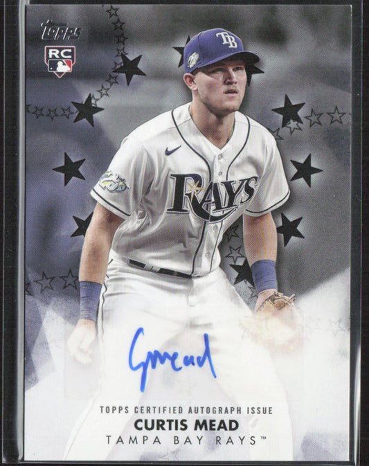 Curtis Mead 2024 Topps #BSA2-CME Baseball Stars Autographs /199