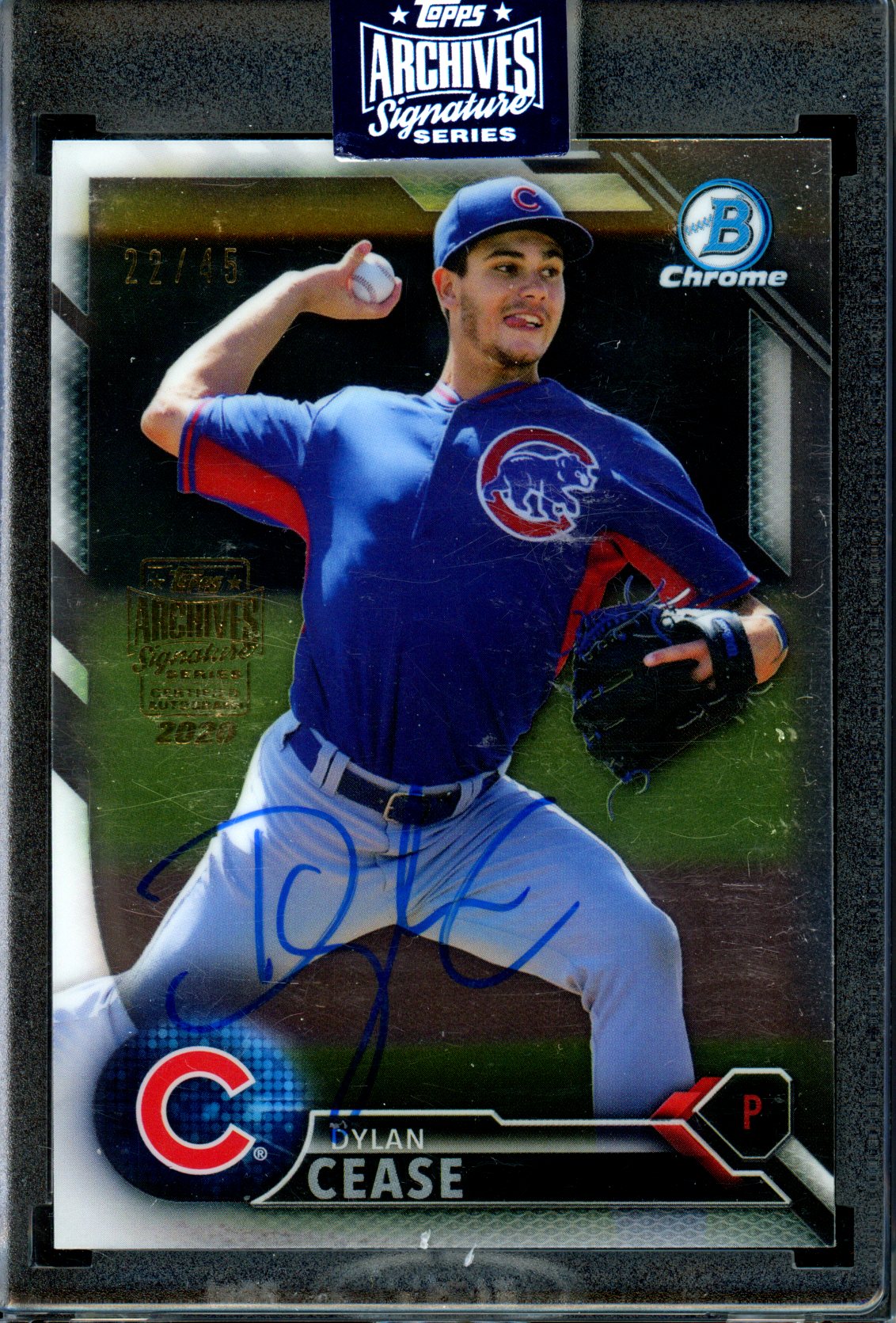 Dylan Cease 2020 Topps Archives Signature Series /45 #16BC-BDC127 Rookie Auto RC