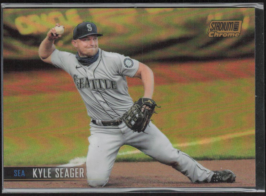 Kyle Seager 2021 Stadium Club Chrome #95 Gold Refractor #/50