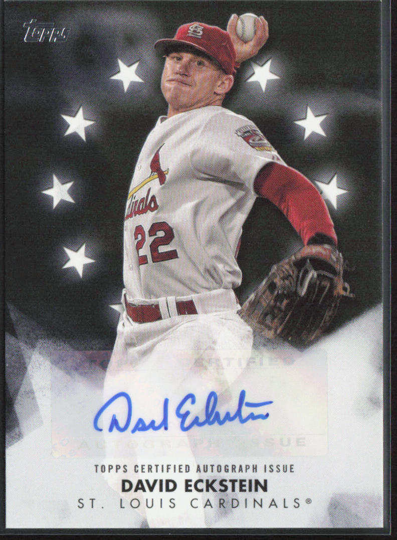 David Eckstein 2024 Topps #BSA2-DE Baseball Stars Autographs (Series Two)