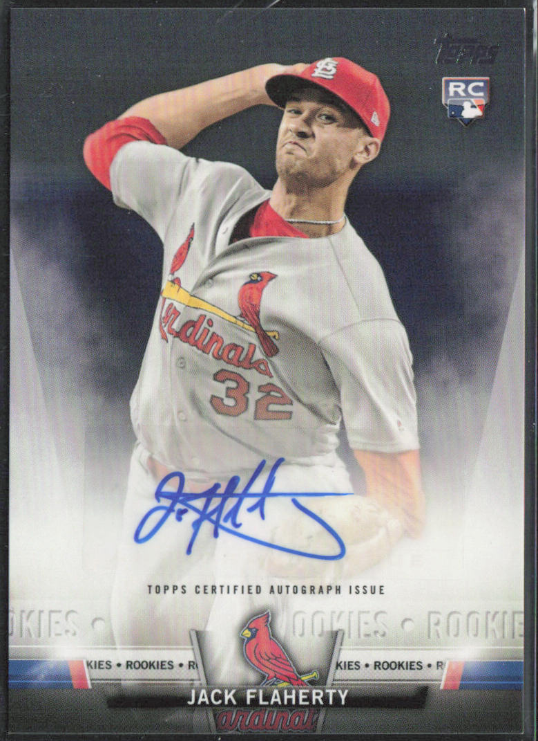 Jack Flaherty 2018 Topps #SA-JL Topps Salute Autographs (Series One)