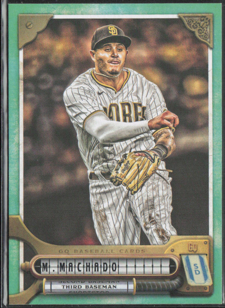 Manny Machado 2022 Topps Gypsy Queen #86 Turquoise #/199