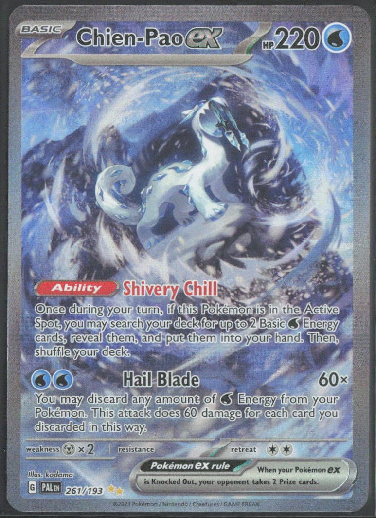 Chien-Pao ex SV02: Paldea Evolved #261/193