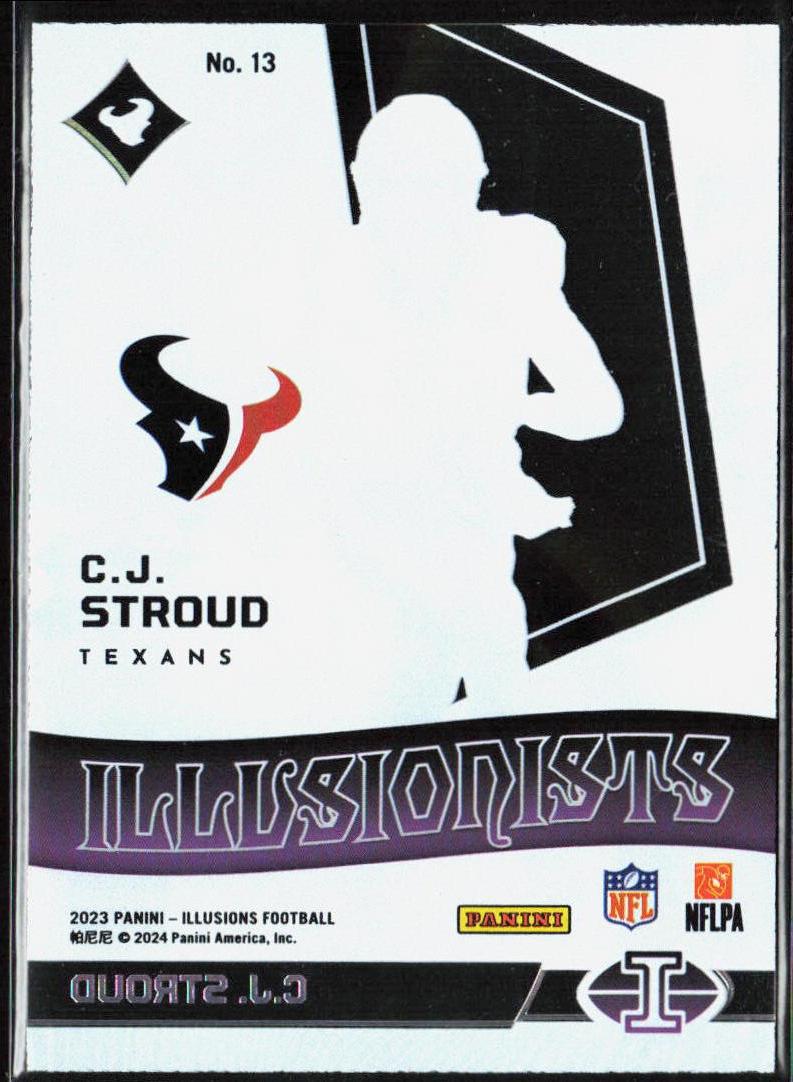 C.J. Stroud 2023 Panini Illusions #13 Illusionists