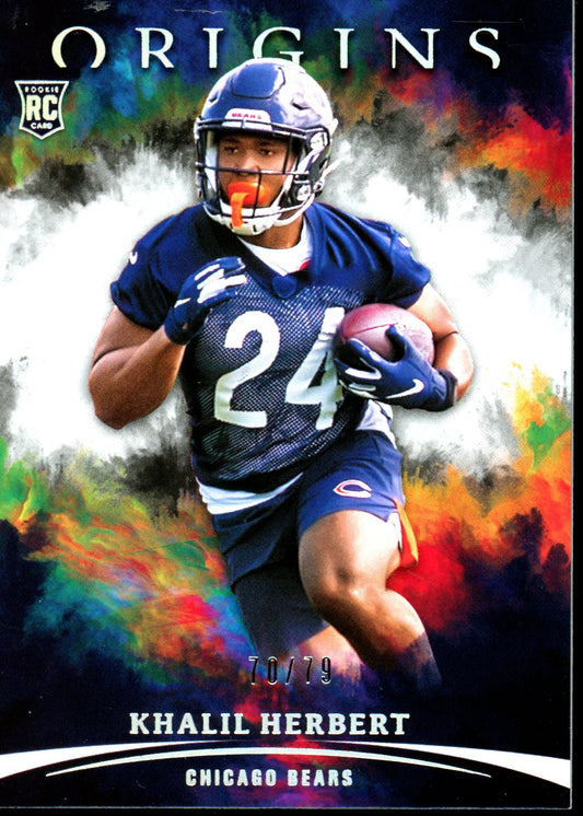 Khalil Herbert 2021 Panini Origins #149 Silver #/79