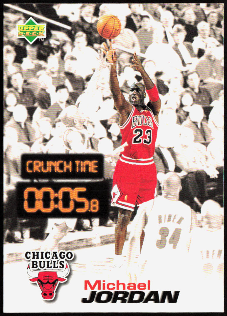 Michael Jordan 1997 Upper Deck Nestle Crunch Time #CT05/40