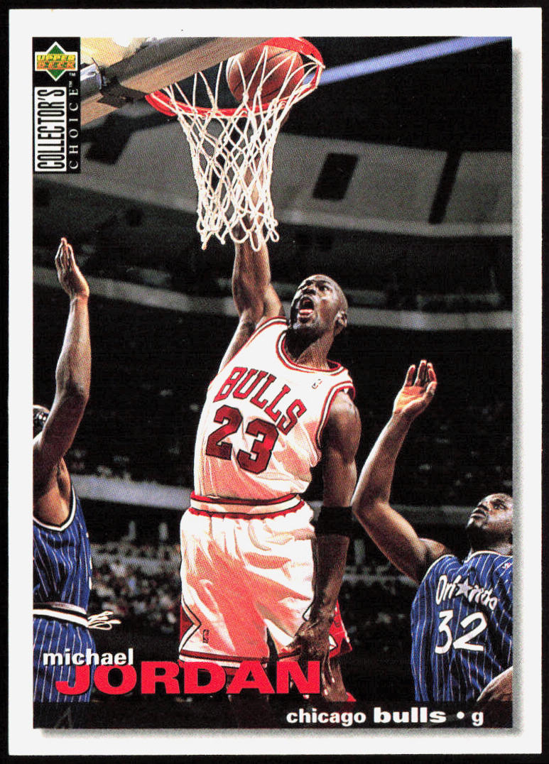 Michael Jordan 1995-96 Collector's Choice French I #20