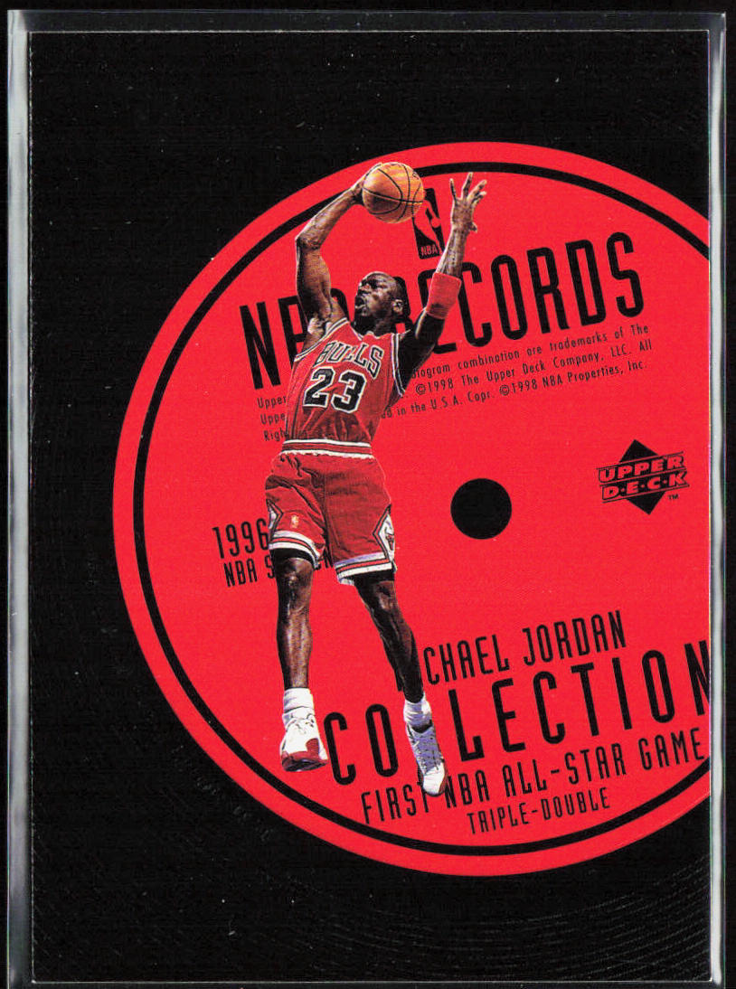 Michael Jordan 1997-98 Upper Deck #RC30 NBA Records Collection