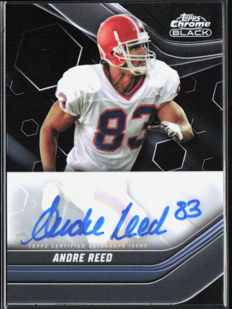 Andre Reed  2023 Topps Composite Topps Chrome Black Auto #TCBA-ARE