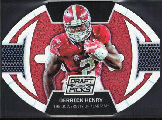 Derrick Henry 2016 Panini Prizm Collegiate Draft Picks #50 Ball Die Cut