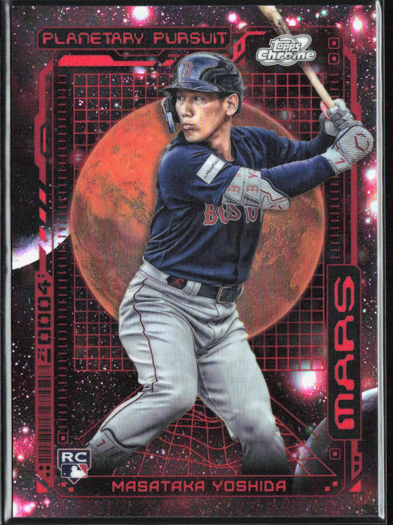 Masataka Yoshida 2023 Topps Cosmic Chrome #PPMA-3 Planetary Pursuit Mars