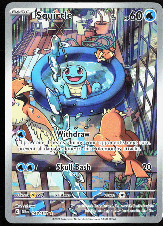 Squirtle 148/142 Sv07: Stellar Crown Holo