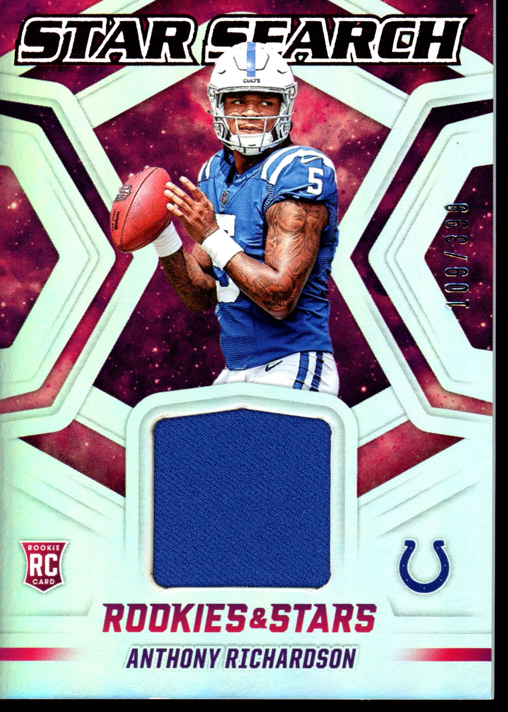 Anthony Richardson 2023 Panini Rookies & Stars #SS-AR /399