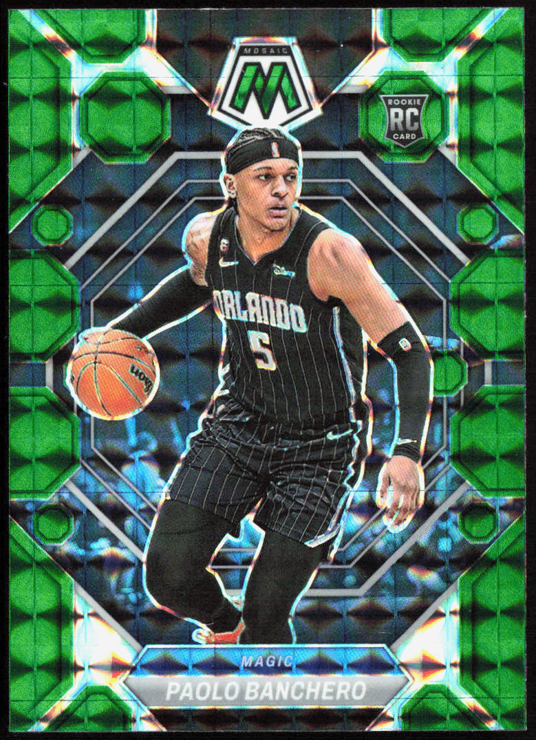 Paolo Banchero 2022-23 Panini Mosaic #231 Green