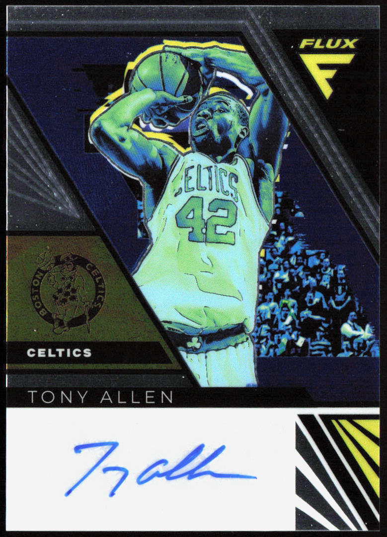 Tony Allen 2022-23 Panini Flux #FS-TYA Flux Signatures