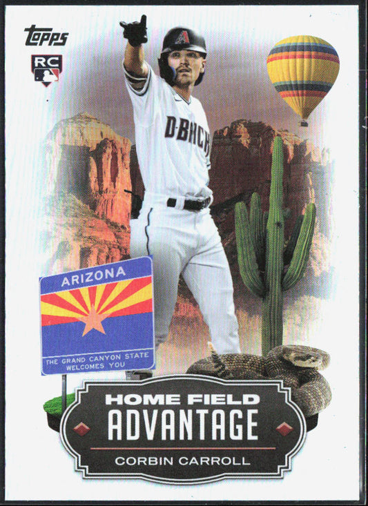 Corbin Carroll 2023 Topps #HA-15 Home Field Advantage