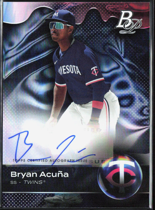 Bryan Acuña 2023 Bowman Platinum #TOP-86 Top Prospects