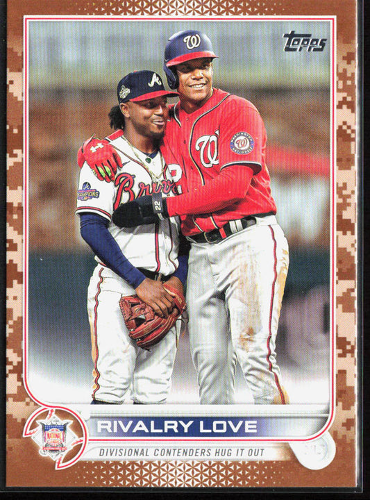 Rivalry Love 2022 Topps Update #US310 Memorial Day Camo