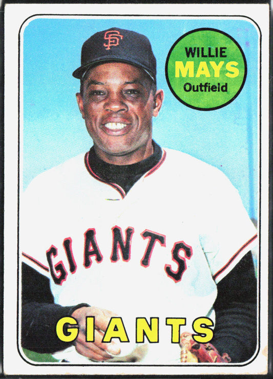 Willie Mays 1969 Topps #190