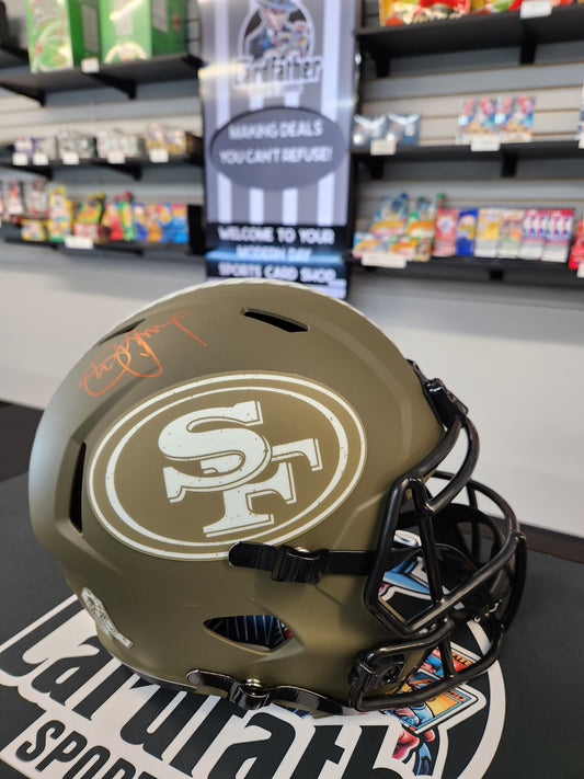 Steve Young Salute to Service Replica  Full Size Helmet