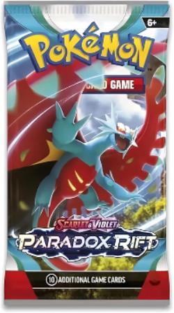 Paradox Rift - Pokemon Single Booster Pack - 10 Cards