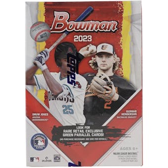 2023 Bowman Baseball 6-Pack Blaster Box