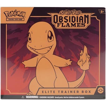 Pokemon Scarlet & Violet: Obsidian Flames Elite Trainer Box Pokemon Scarlet & Violet: Obsidian Flames Elite Trainer Box