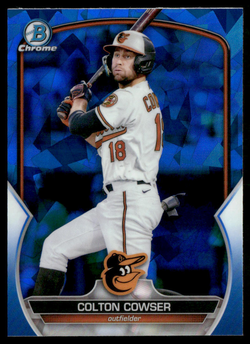 2023 Bowman Chrome Sapphire Colton Cowser BCP-144