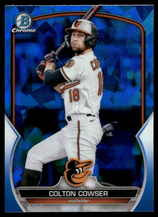 2023 Bowman Chrome Sapphire Colton Cowser BCP-144