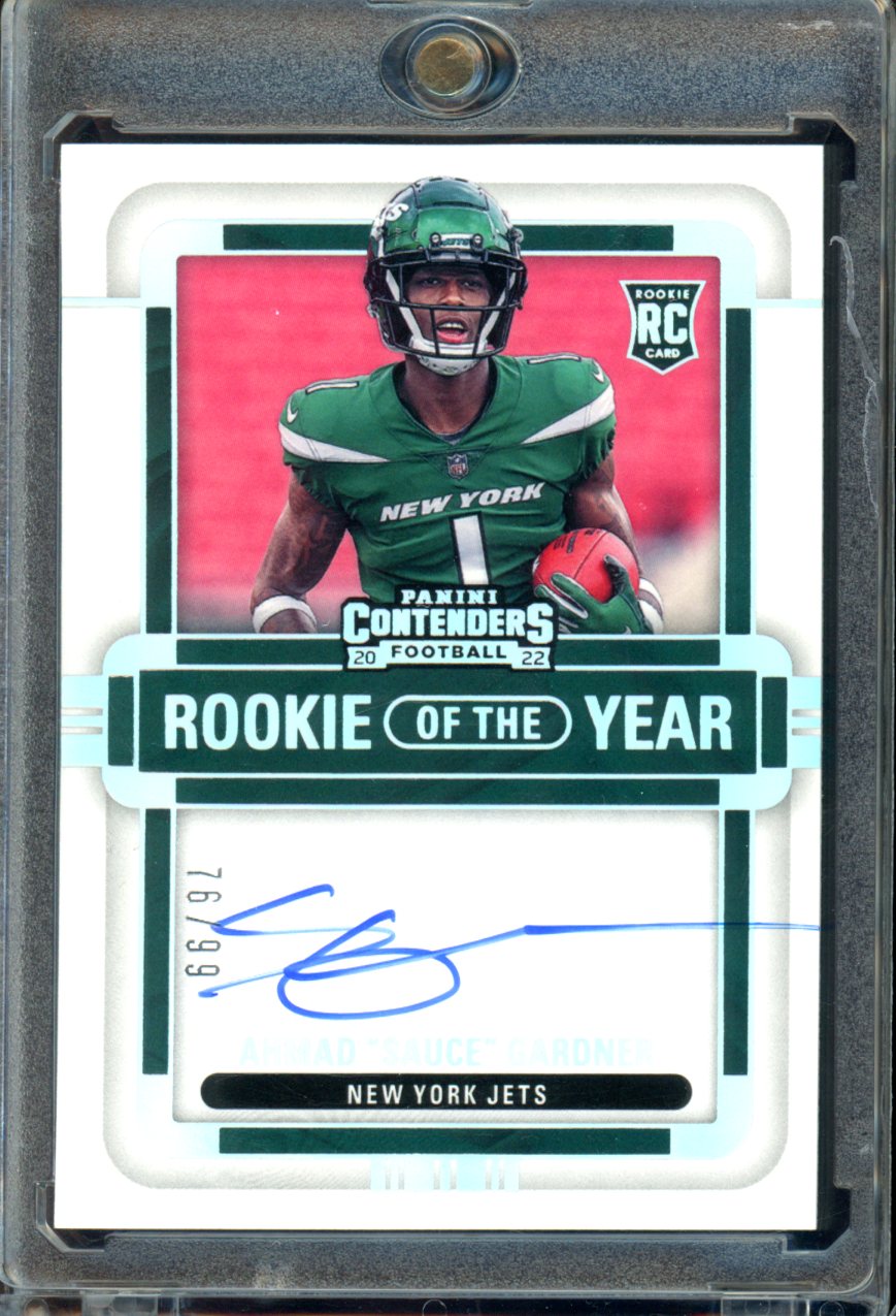 2022 Panini Contenders SAUCE GARDNER Rookie of the Year Auto /99