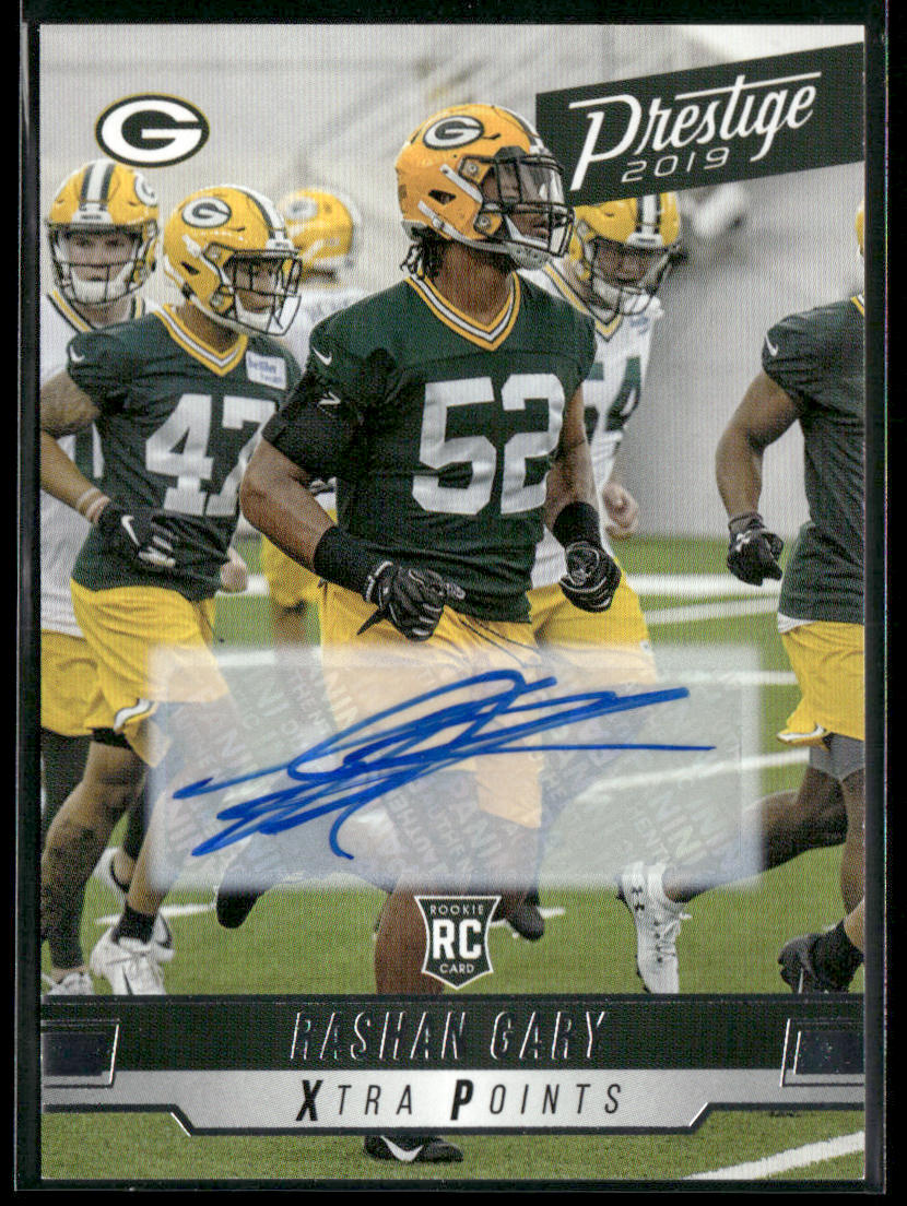 2019 Panini Prestige #232 Rashan Gary Rookie Xtra Points Signatures