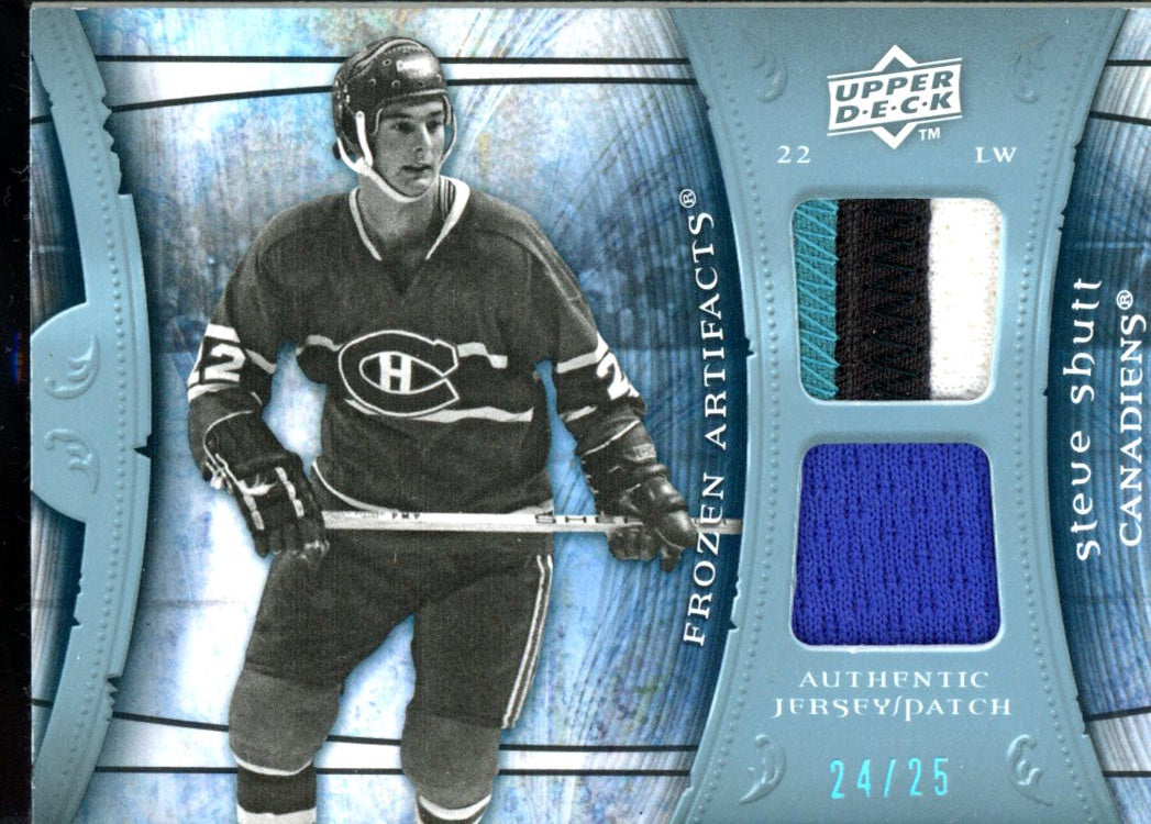 2009-10 Upper Deck Artifacts #FA-SS Steve Shutt Frozen Artifacts Blue #/25