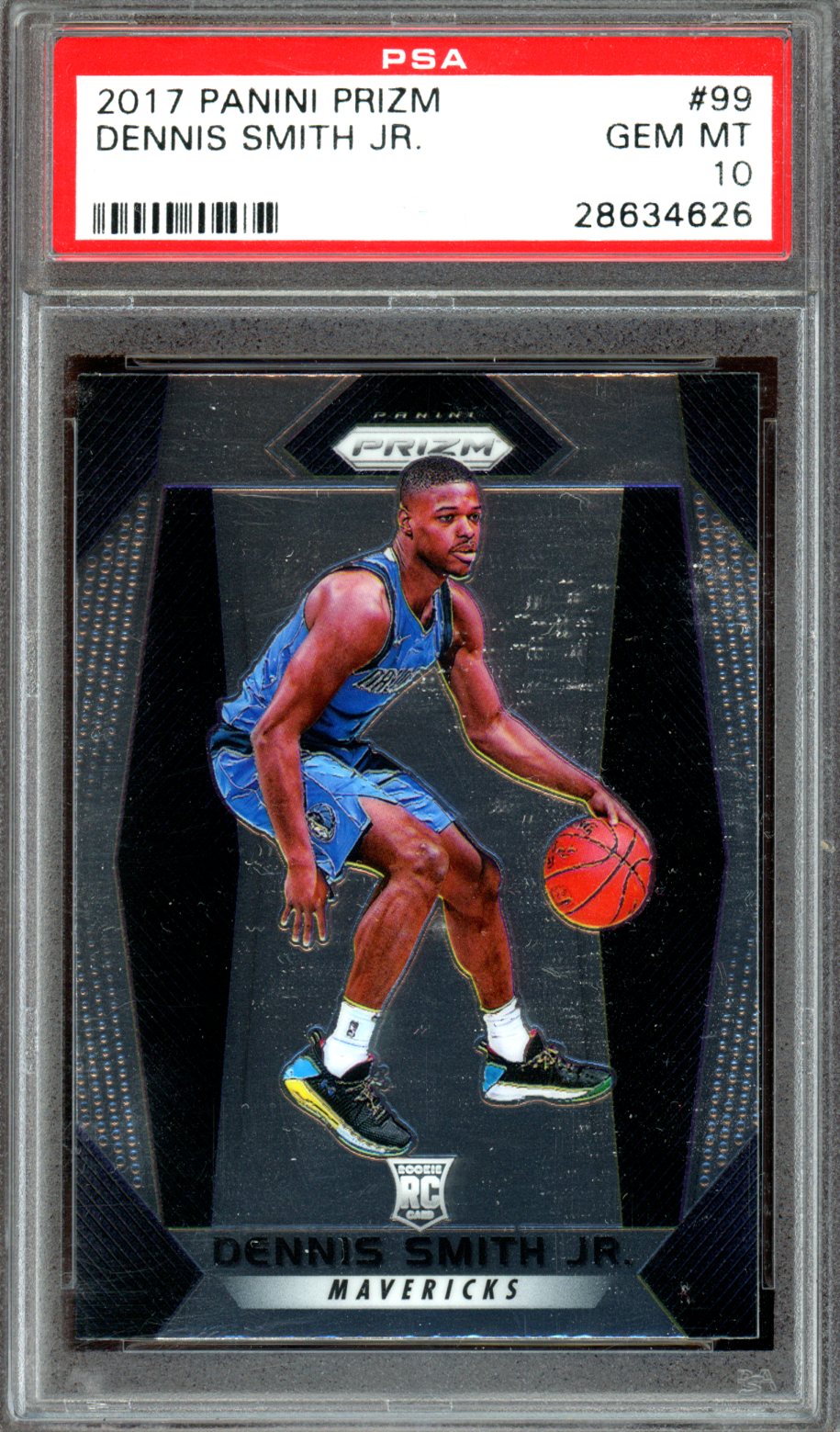 2017 Panini Prizm #99 Dennis Smith Jr. PSA 10