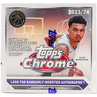 2023/24 Topps Chrome Basketball Monster Box