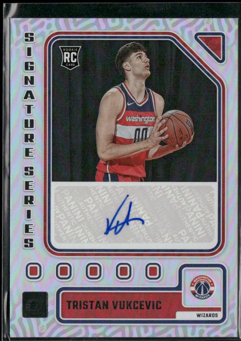 Tristan Vukcevic 2023-24 Donruss #SS-VUK Signature Series