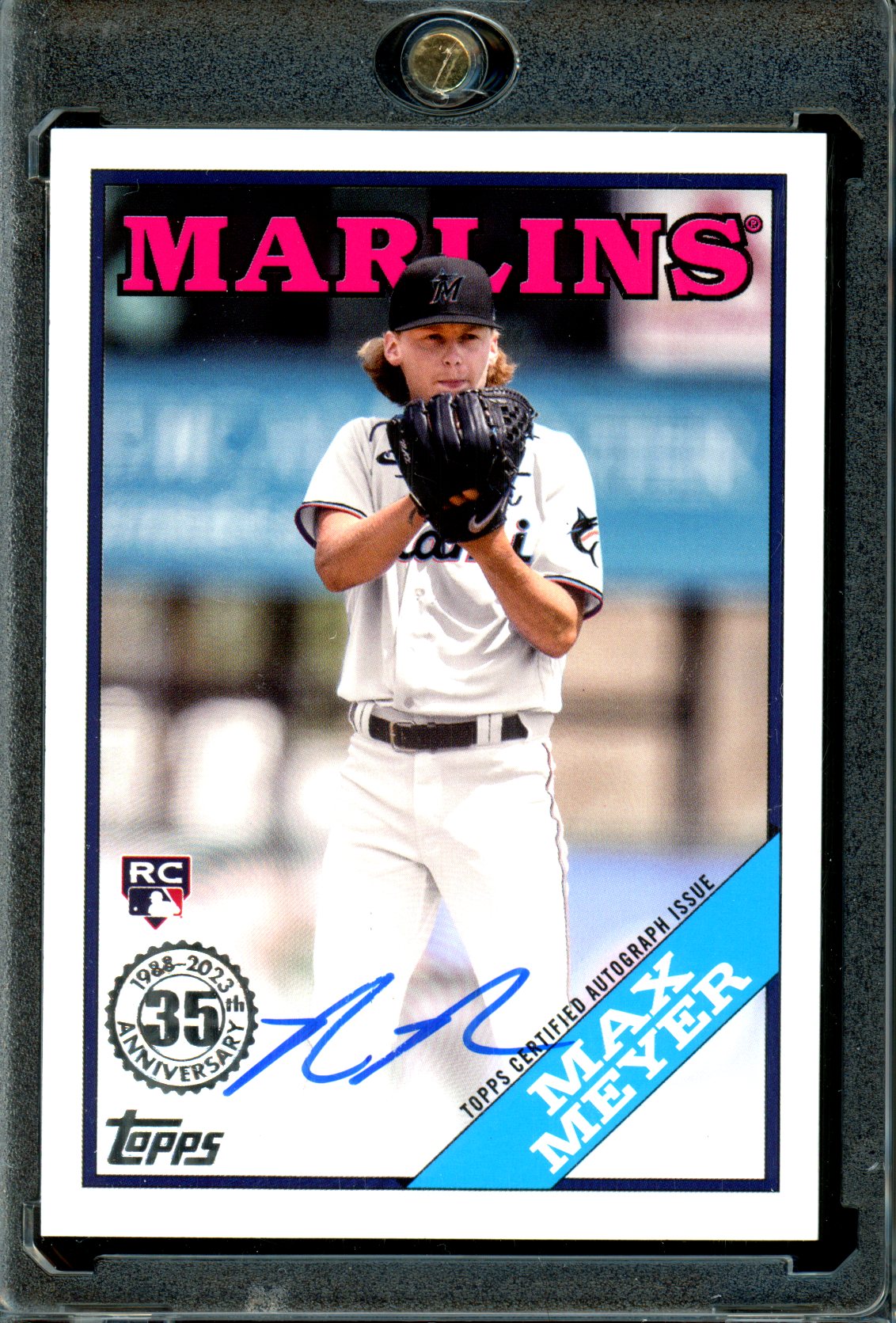 Max Meyer 23 Topps #88BA-MM 35th Anniversary Autographs (Series Two)